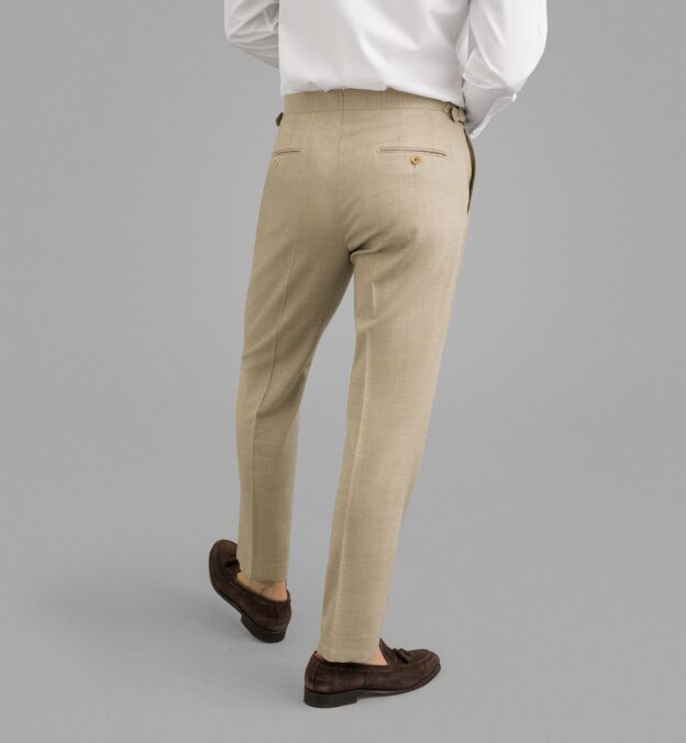 Fresco Side Tabs Dress Pant