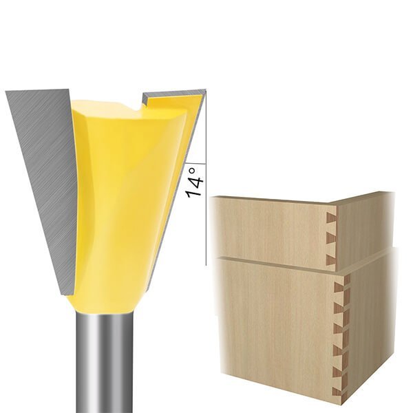 6PCS DOVETAIL ROUTER BIT SET HOT SALE