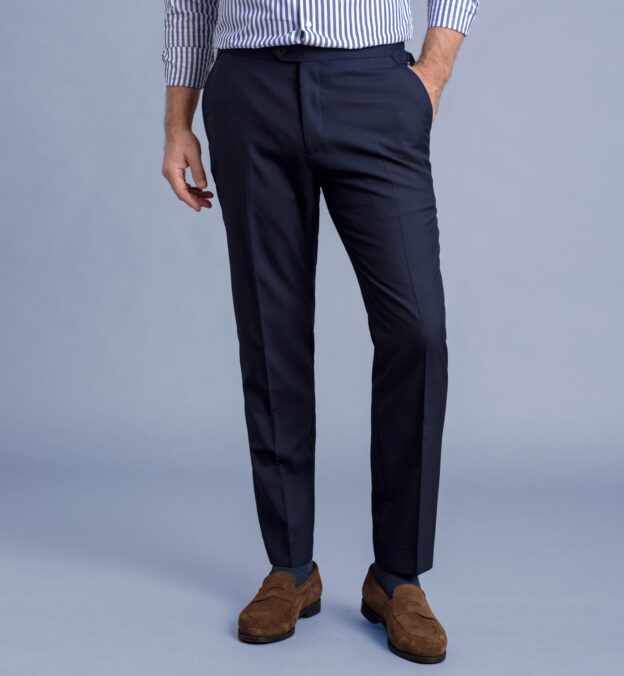 Fresco Side Tabs Dress Pant
