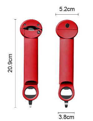 Multifunctional Retractable Bottle Opener