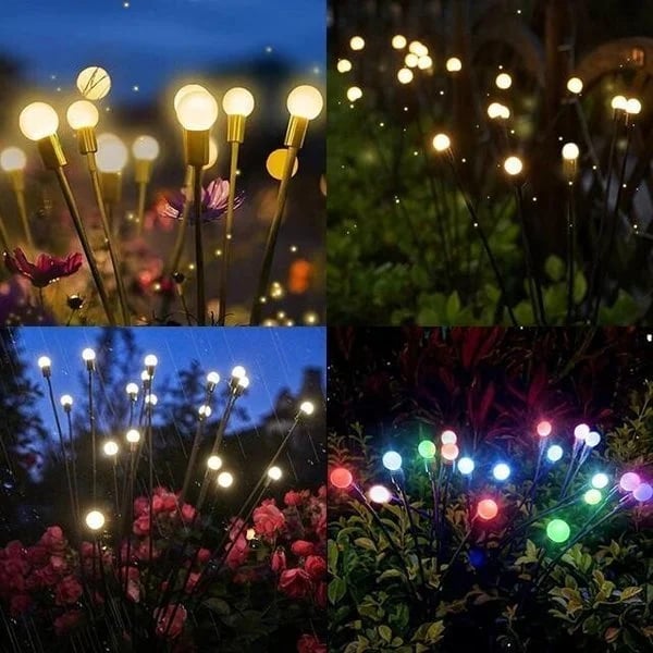 🔥Last Day 49% OFF- Solar Powered Firefly Garden Light