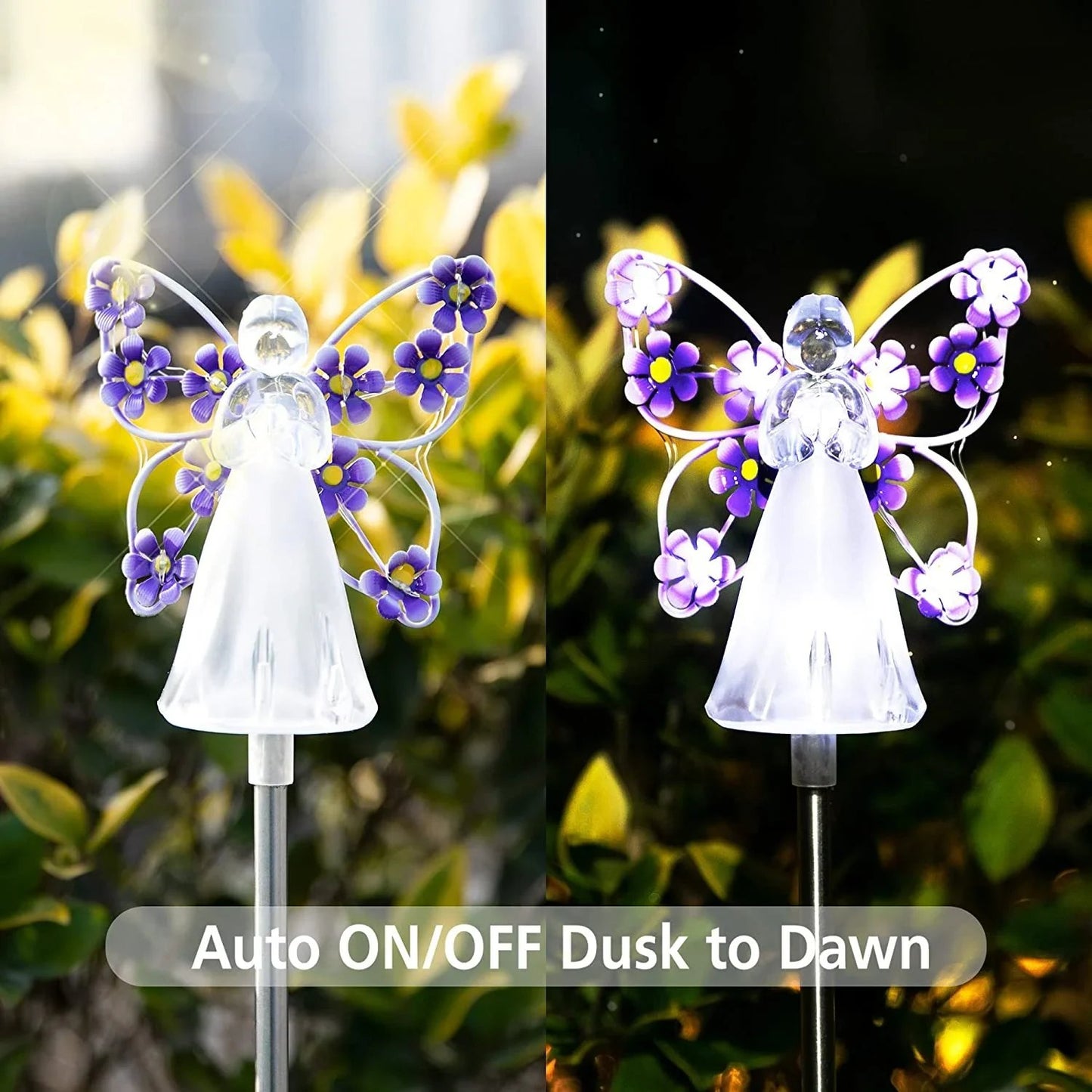 👼Waterproof Solar Angel lights