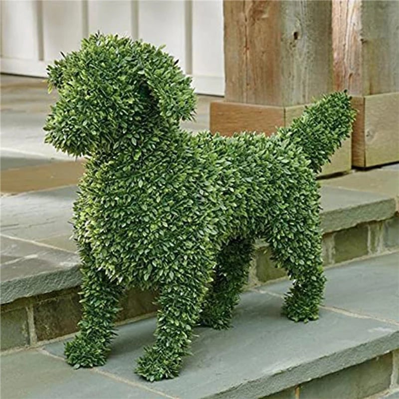 Decorative Peeing Dog Topiary And Other Animals-Handmade