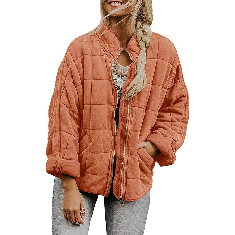 đNew Arrivals - Womenâs Zip-Up Quilted Jacket