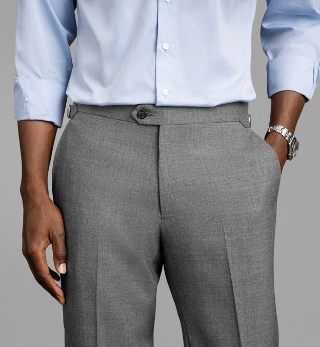 Fresco Side Tabs Dress Pant