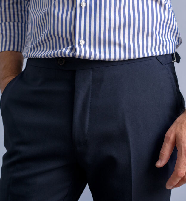Fresco Side Tabs Dress Pant