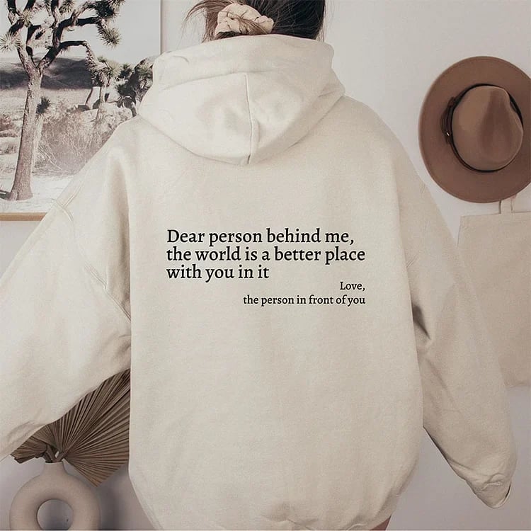 Dear Person Behind Me' Sweatshirt(Buy 2 Get Free Shipping)