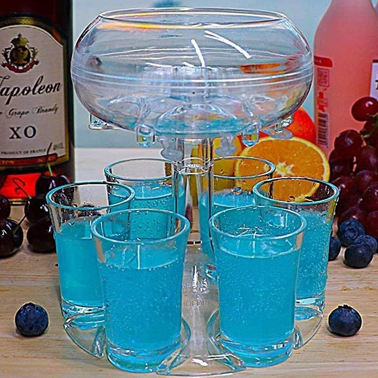 🌈 Hot-sale🥂 6 Shot Glass Dispenser and Holder