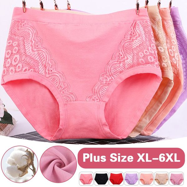 Size High Waist Leak Proof Cotton Panties