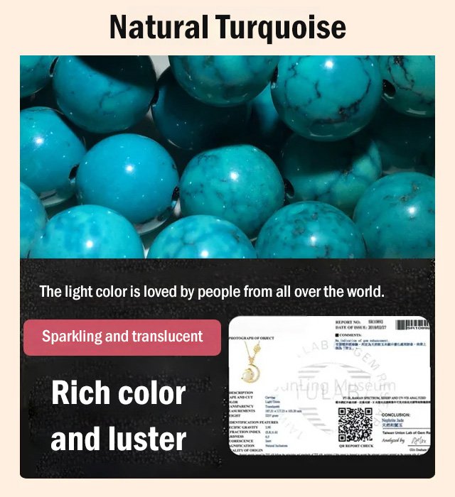 Turquoise Six-character Mantra Nine-Eyed Bead Bracelet
