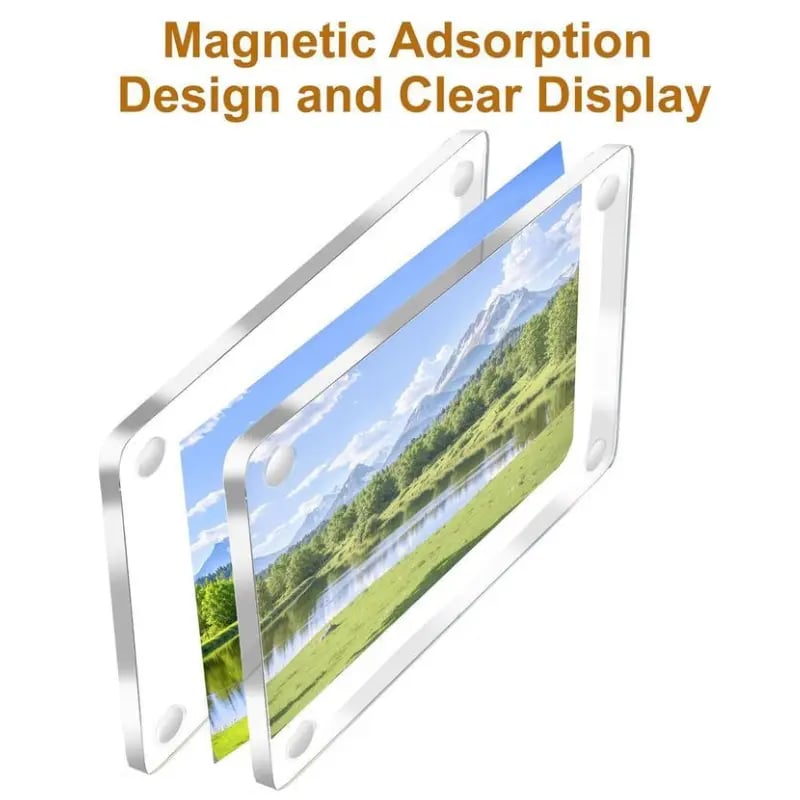 🔥Magnetic Car Sun Visor Photo Clips