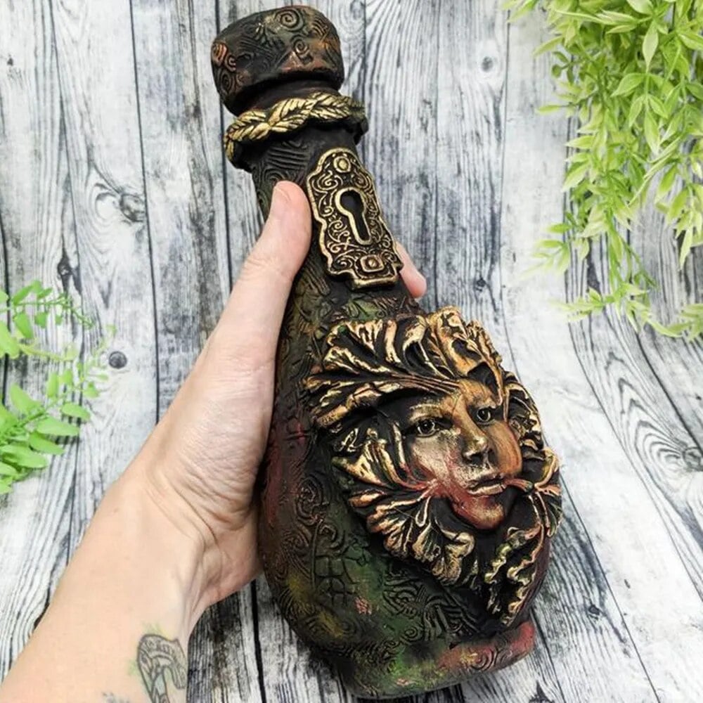 Christmas Hot Sale 49% OFF - Handmade Witchcraft Sculpture Potion Bottle