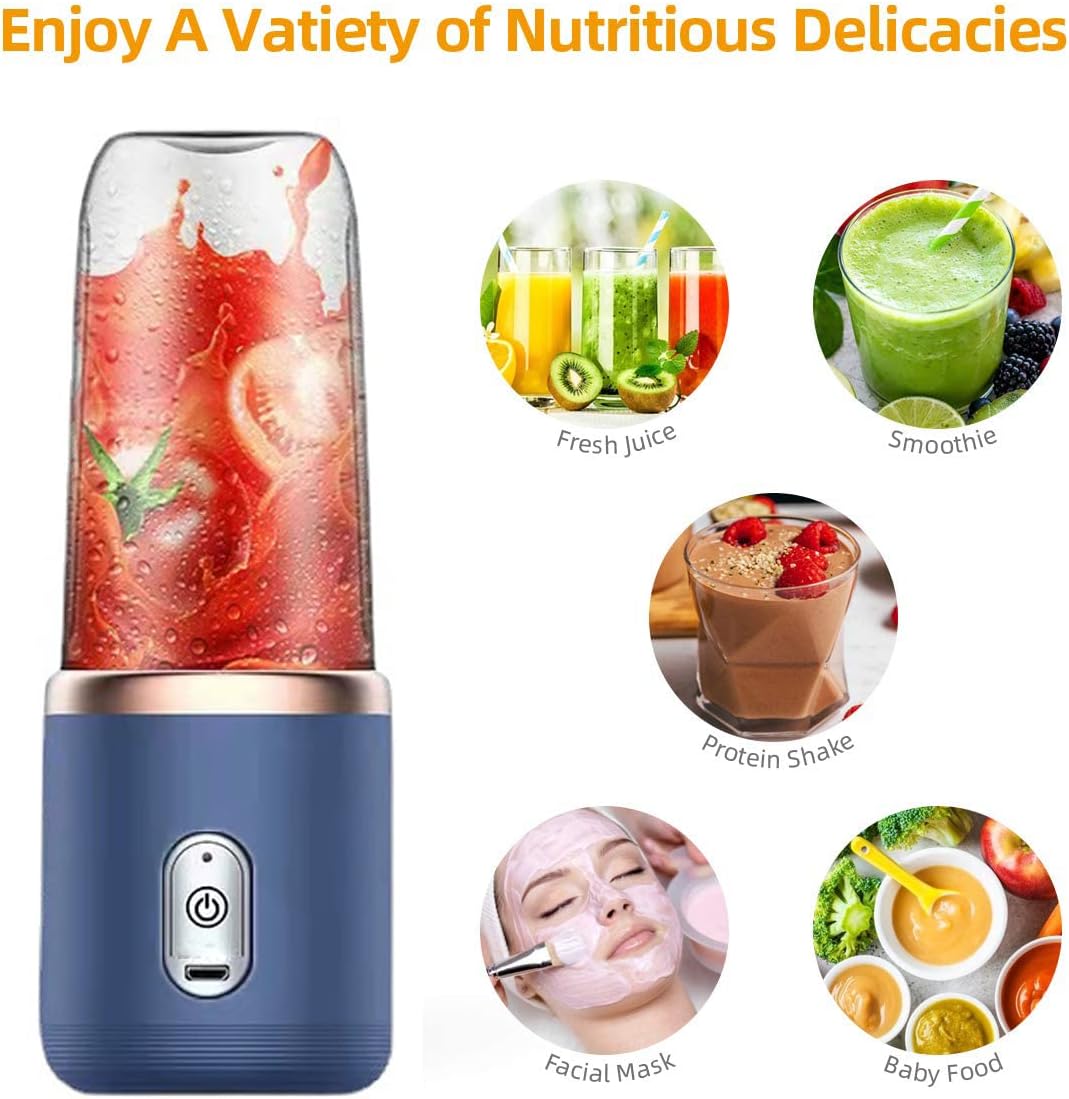 6 Blades Portable Blender