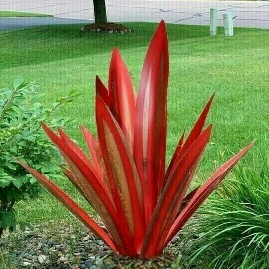 Anti-rust Metal Tequila Agave Plant