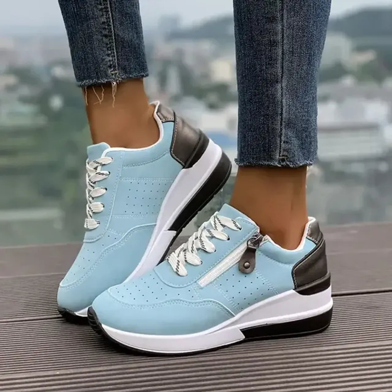 🔥Best Seller-Last Day Sale 60% OFF🔥Plus Size Women's Versatile Low Top Fashion Sneakers