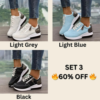 🔥Best Seller-Last Day Sale 60% OFF🔥Plus Size Women's Versatile Low Top Fashion Sneakers