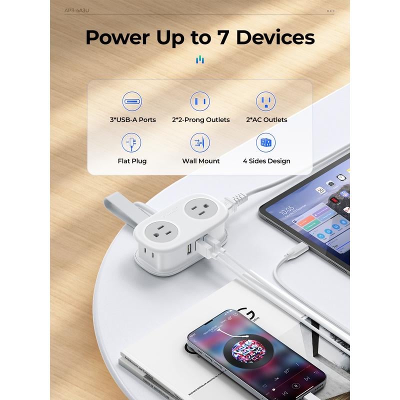 🎁🔥Travel Power Strip