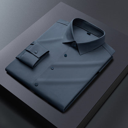 Ice Silk Seamless Stretch Shirt
