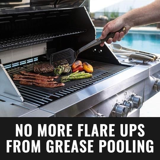 (49% OFF) Non-stick BBQ Grill Mesh Mat