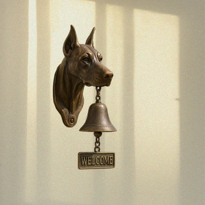 🧙witch animal dog welcome doorbell🔔