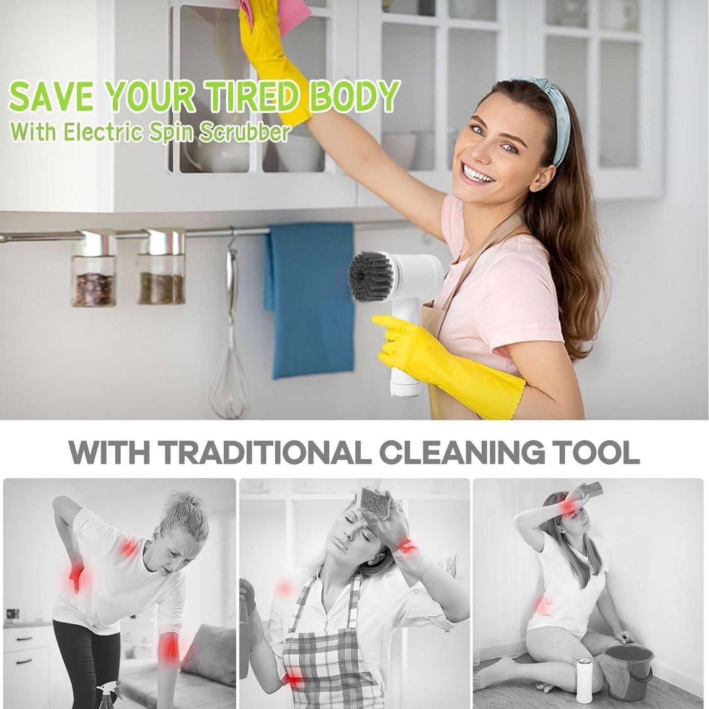 🔥Cordless Electric Rotating Brush