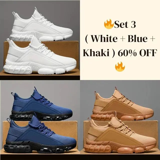 Men's Lightweight Breathable Low-Top Running Shoes