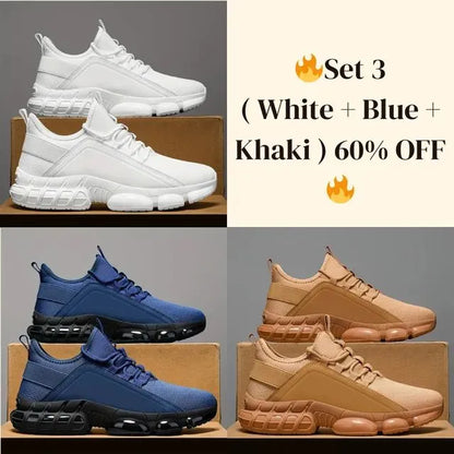 Men's Lightweight Breathable Low-Top Running Shoes