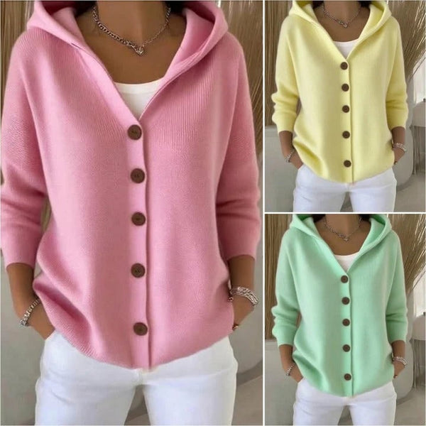 Sweet Plain Long Sleeve Cardigan