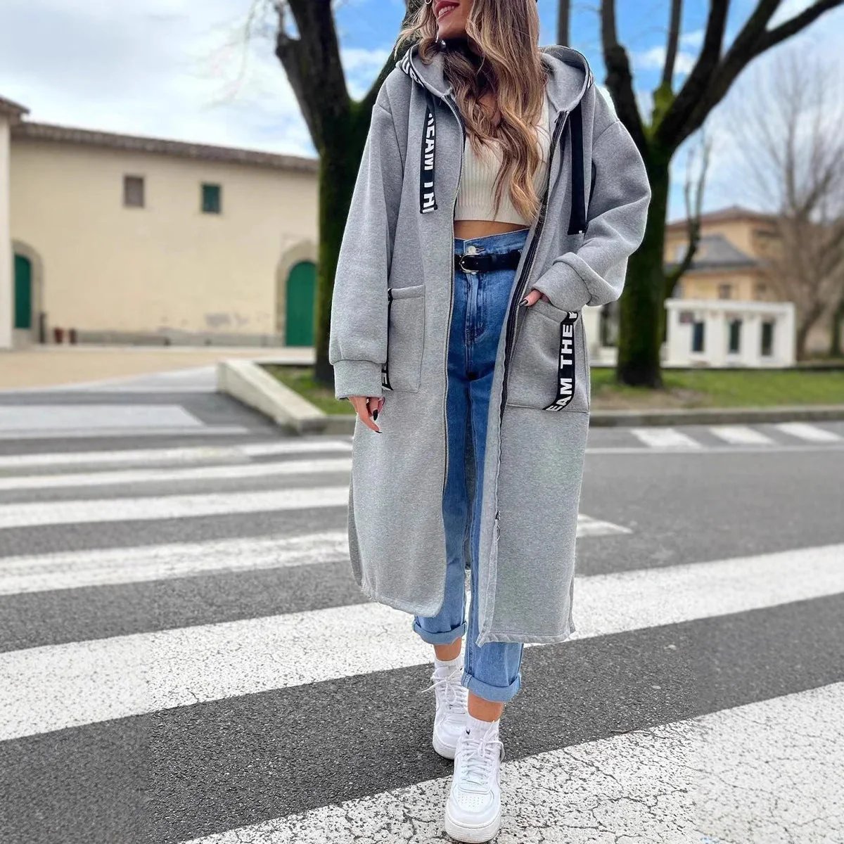 🍂Women's Hooded Long Sweatshirt💖