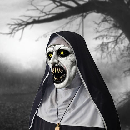 🎃Halloween Sale 49% OFF✨Horror Latex Nun Mask😈