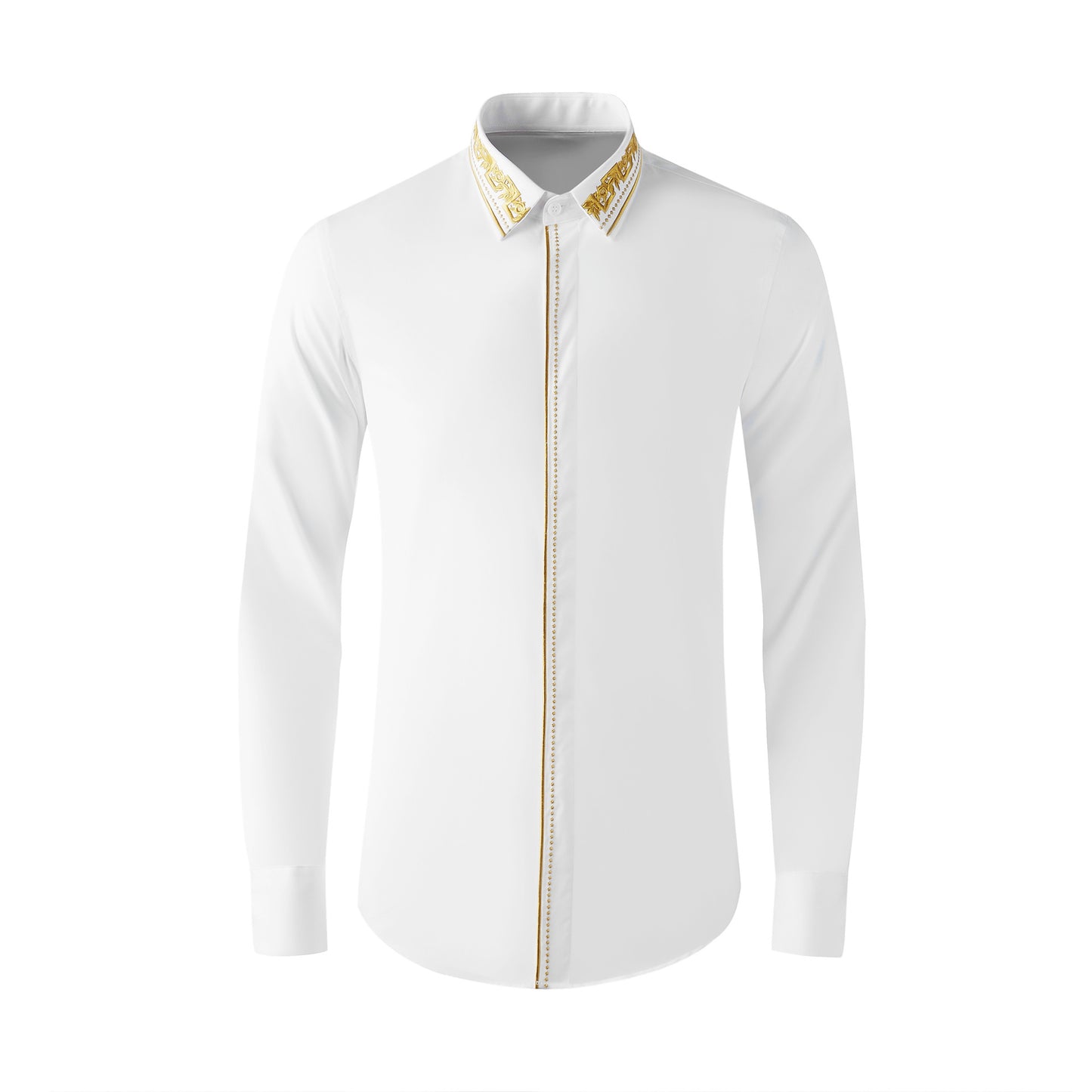 Royal Embroidery Men's Shirt Cotton