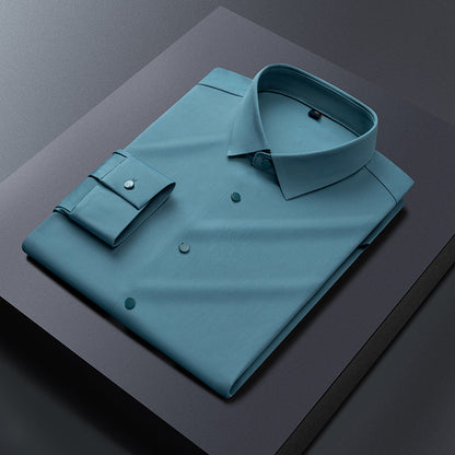 Ice Silk Seamless Stretch Shirt