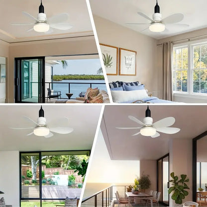 Bright and Cool Ceiling Fan