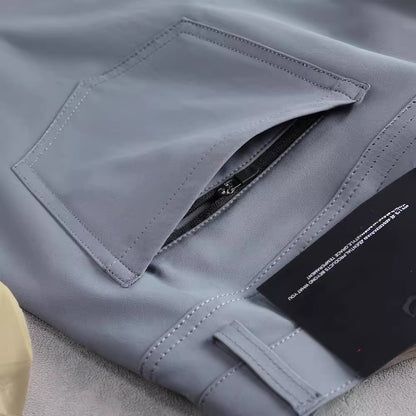 Outdoor functional pants, thin casual pants, men's light luxury high-end straight trousers