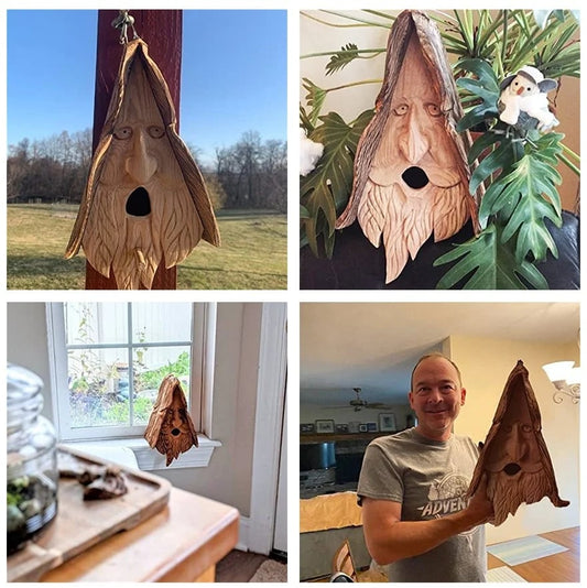 Happy spirit birdhouse