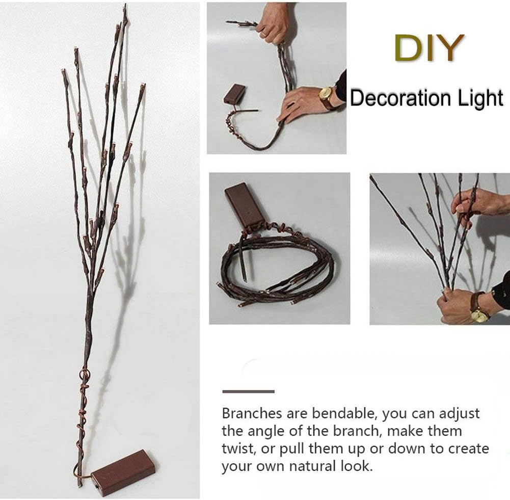 🎅-Led Branch Light