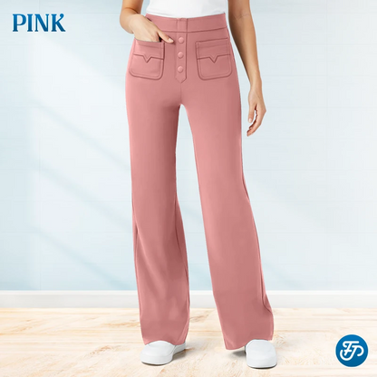 Women's Casual High Waist Stretch Pants