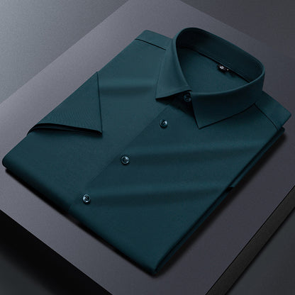 Ice Silk Seamless Stretch Shirt