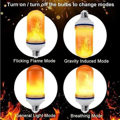 HOT SALE2023   UPGRADE LED FLAME LIGHT BULB