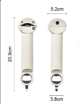 Multifunctional Retractable Bottle Opener