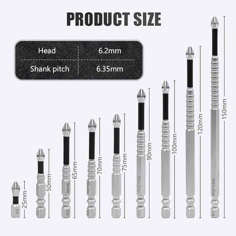 K5 Impact-Resistant and Non-Slip Bit