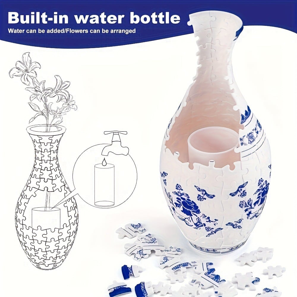 🎁🎁3D Puzzle Vase