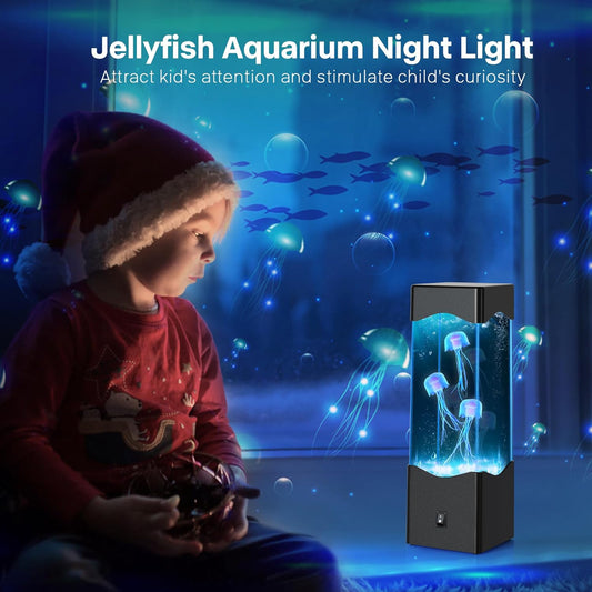 Multicolor Jellyfish Lava Lamp