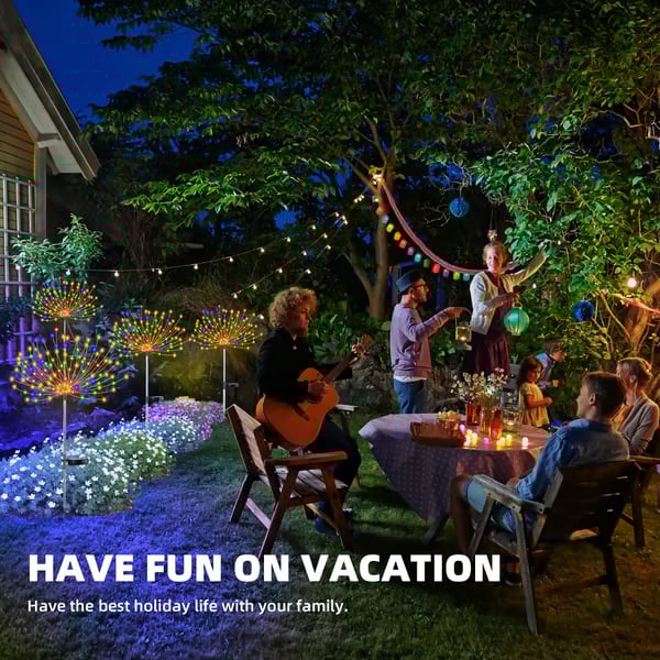 ❤️ Solar Powered Garden Fairy Lights