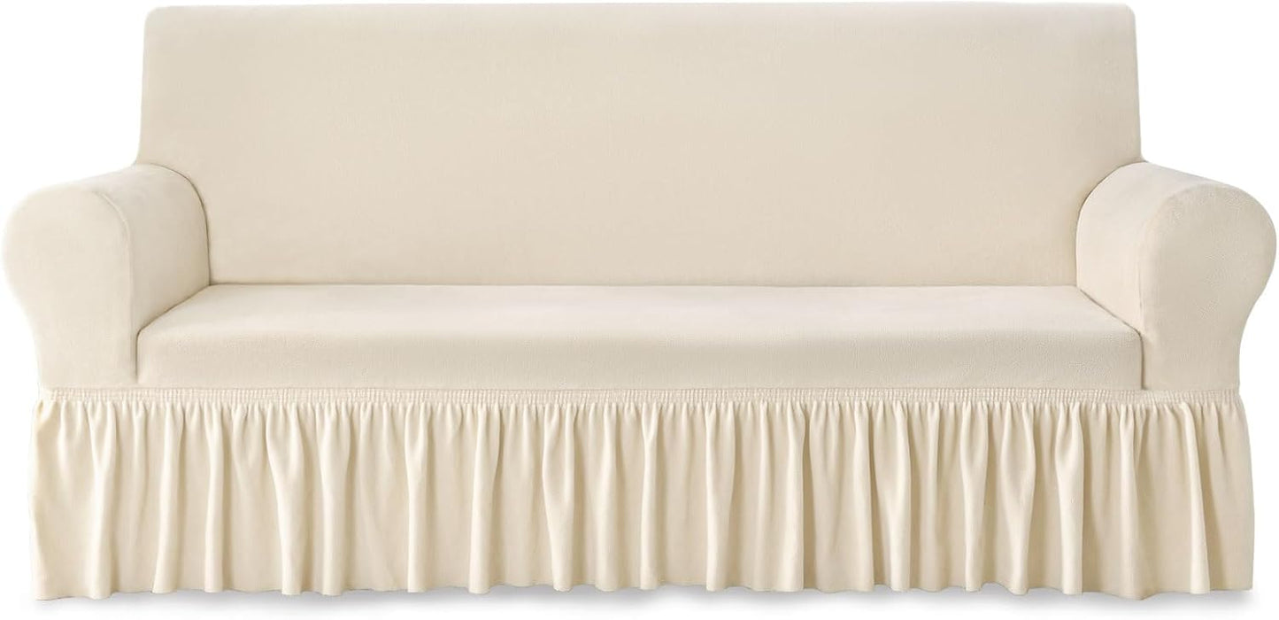 🛋️Armchair Cover Thick Plush – The Coziest Sofa Cover You’ll Ever Own!
