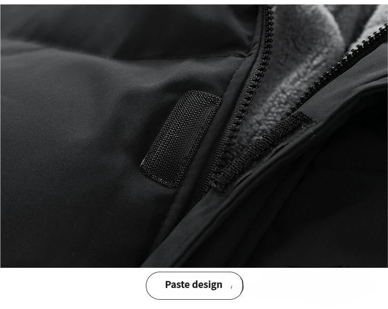 🔥 Men's Thickened Winter Jacket: Windproof Fleece-Lined Hooded Coat 🧥 | Cold-Resistant, Full-Zip + Pockets | Casual Outdoor Warm Coat (Regular Fit) ❄️