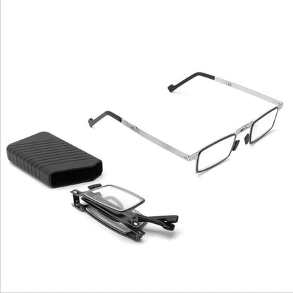 Ultra Light Titanium Material Screwless Foldable Reading Glasses