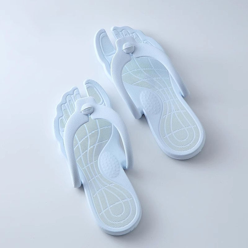 Rosoz Foldable Travel Flip Flops