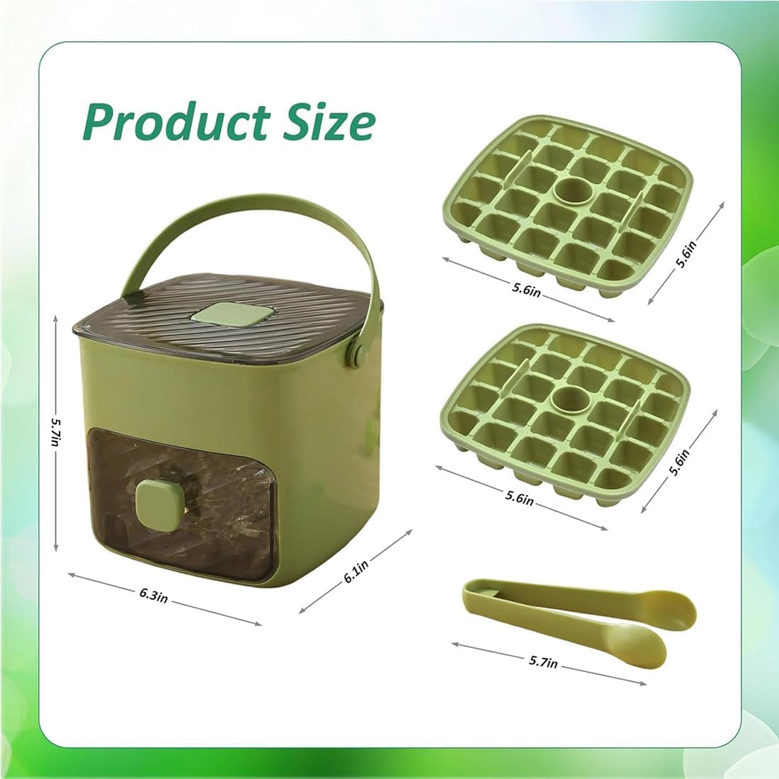 ❄️ Summer Best-Seller: 48-Cube Press-to-Release Ice Tray