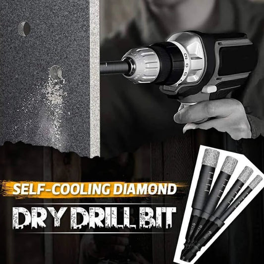 Diamond Dry Drill Bits Hole Saw Cutter for Granite Marble Ceramic Tile Glass Hex Head Bits